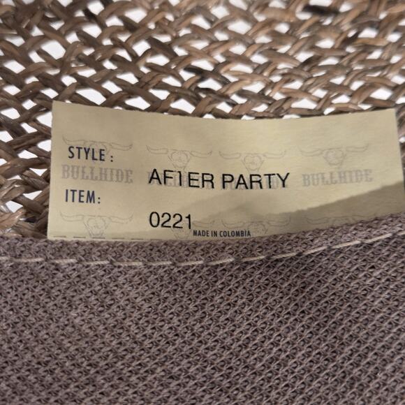 Bullhide After Party Straw Hat M | Coastal Cowgirl Festival Western main image 8